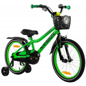 Velosipēds Karbon Comet 18 green neon