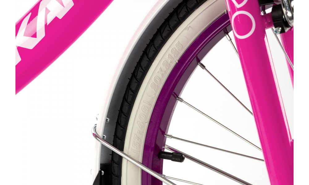 Velosipēds Karbon Tiara 20 pink - 4