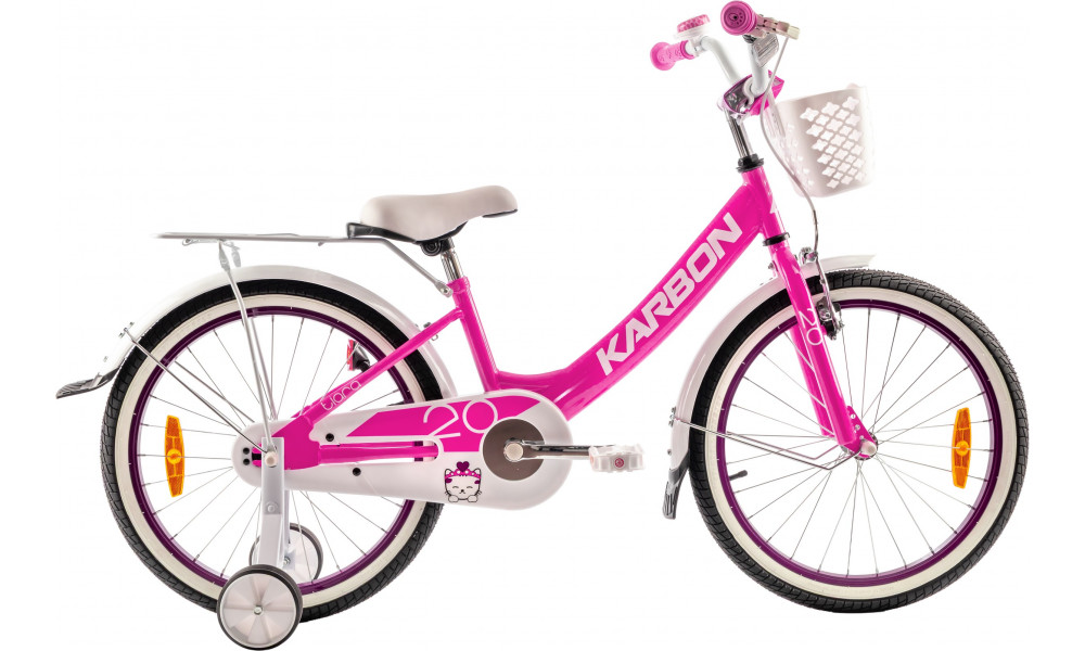 Velosipēds Karbon Tiara 20 pink - 9