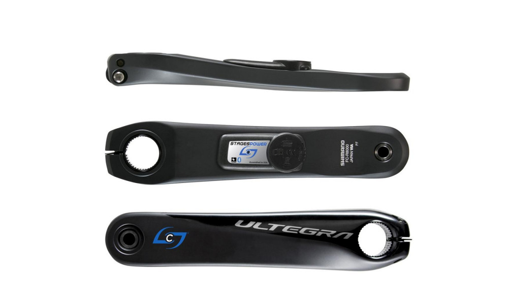 Kreisi klanis ar jaudas mērītāju Stages Power L Shimano Ultegra R8000 (UR8L) 