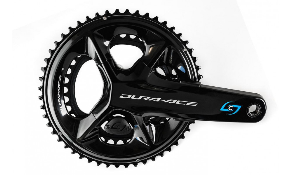 Labā klanis ar jaudas mērītāju Stages Power R Shimano Dura-Ace R9200 (D92R) 