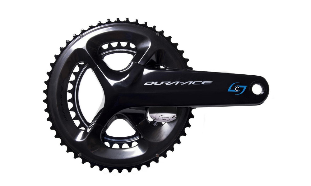 Labā klanis ar jaudas mērītāju Stages Power R Shimano Dura-Ace R9100 (DR9R) 