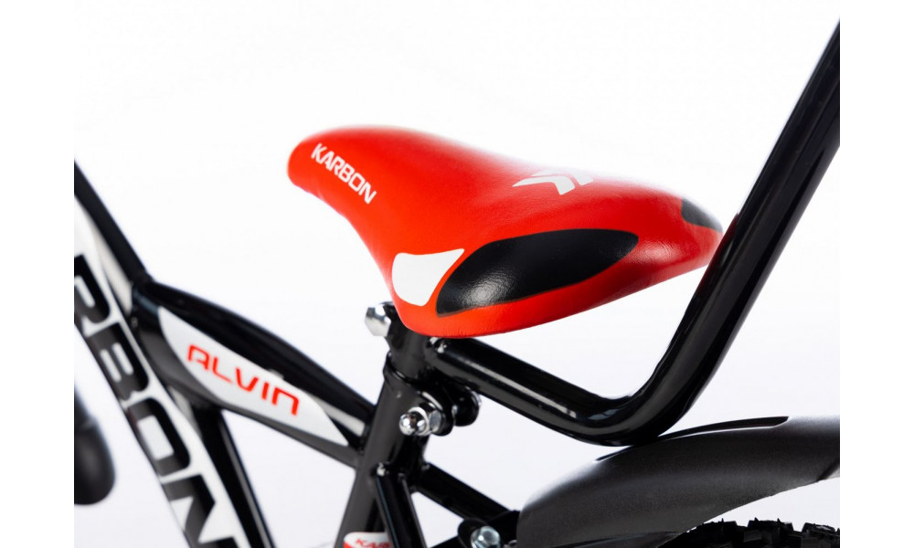 Velosipēds Karbon Alvin 16 black-red - 14