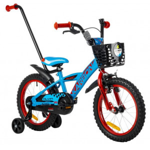 Velosipēds Karbon Alvin 16 blue-red