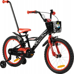 Velosipēds Karbon Alvin 18 black-red