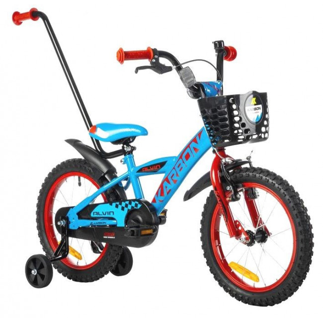 Velosipēds Karbon Alvin 18 blue-red