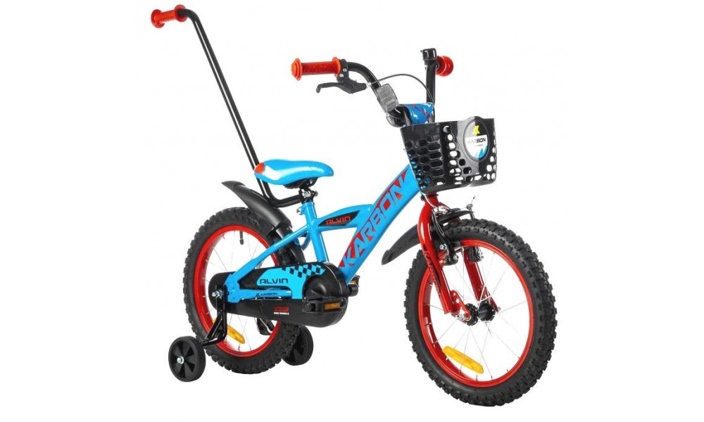 Velosipēds Karbon Alvin 18 blue-red - 3