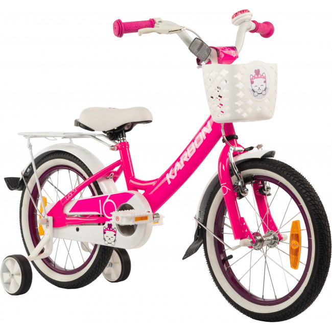 Velosipēds Karbon Tiara 16 pink
