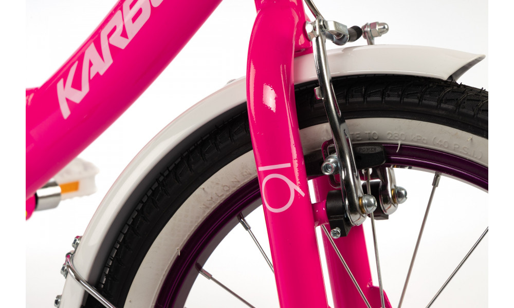 Velosipēds Karbon Tiara 16 pink - 3