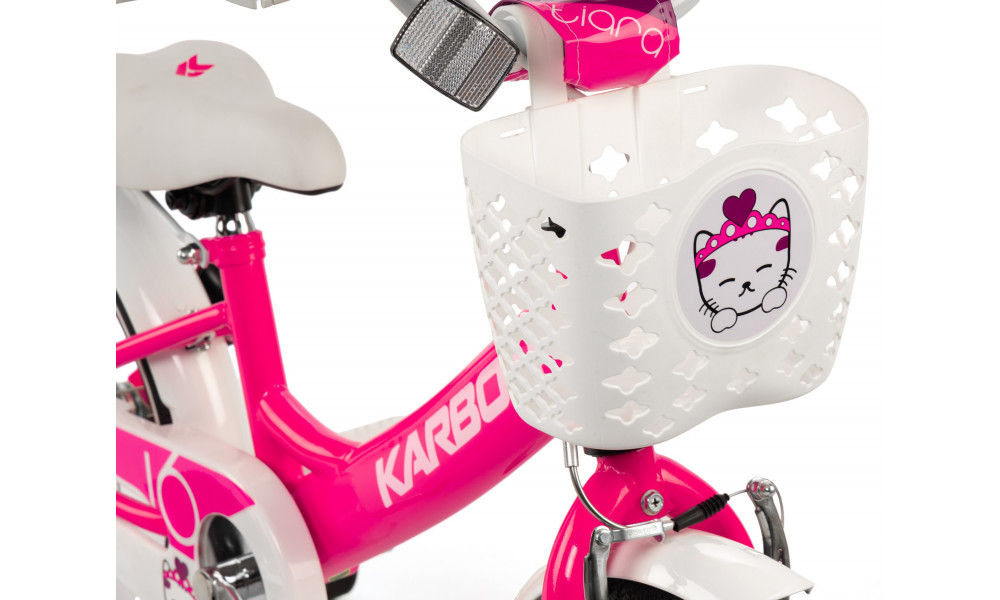 Velosipēds Karbon Tiara 16 pink - 8