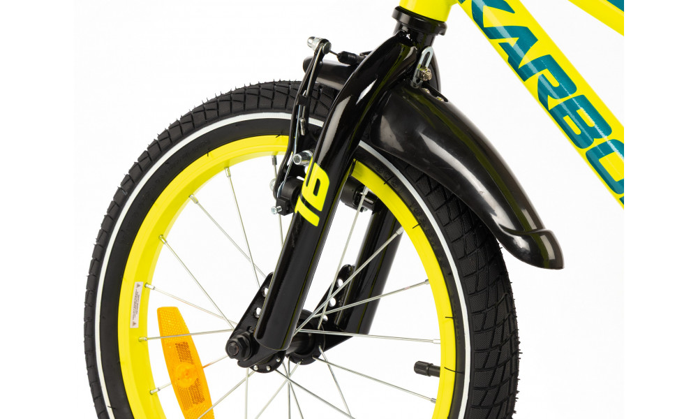 Velosipēds Karbon Jazz 16 lime - 10