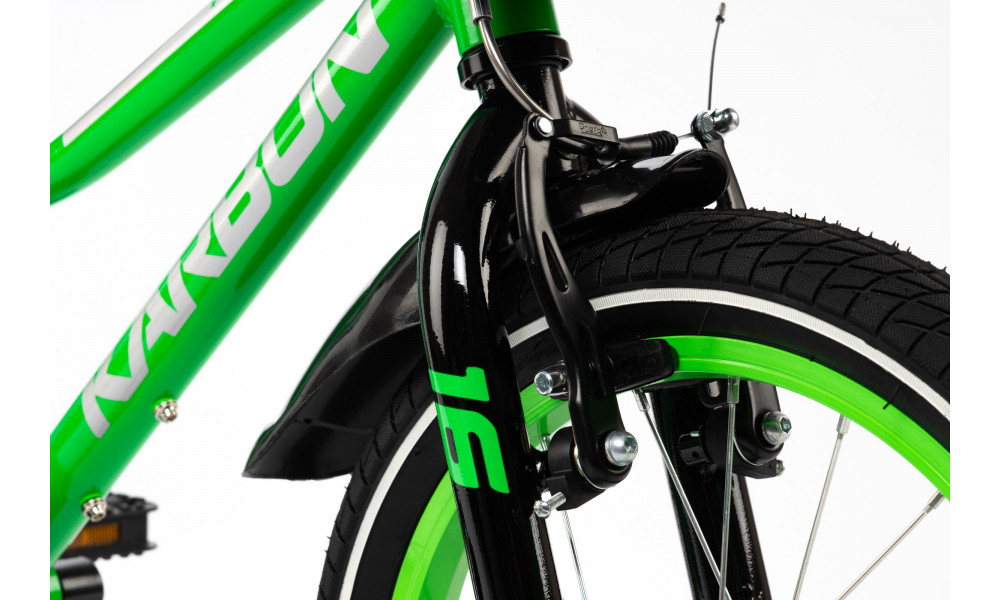 Velosipēds Karbon Jazz 16 green neon - 4