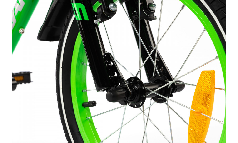 Velosipēds Karbon Jazz 16 green neon - 5