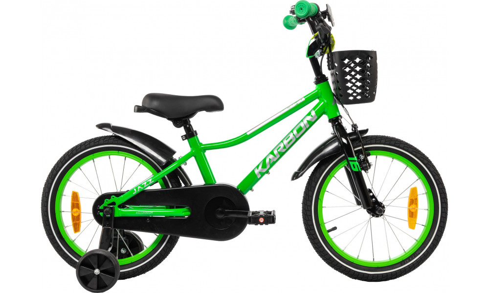 Velosipēds Karbon Jazz 16 green neon - 9