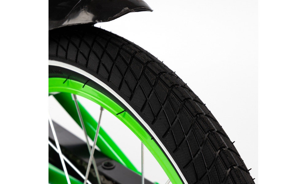 Velosipēds Karbon Jazz 16 green neon - 10