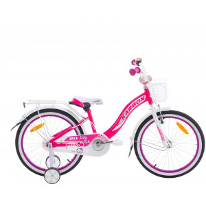 Velosipēds Karbon Kitty 20 pink-white Velosipēds Karbon Kitty 20 pink-white