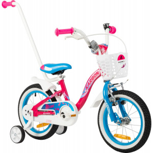 Velosipēds Karbon Mimi 14 pink-blue