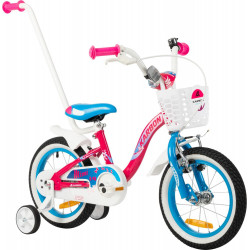 Velosipēds Karbon Mimi 14 pink-blue