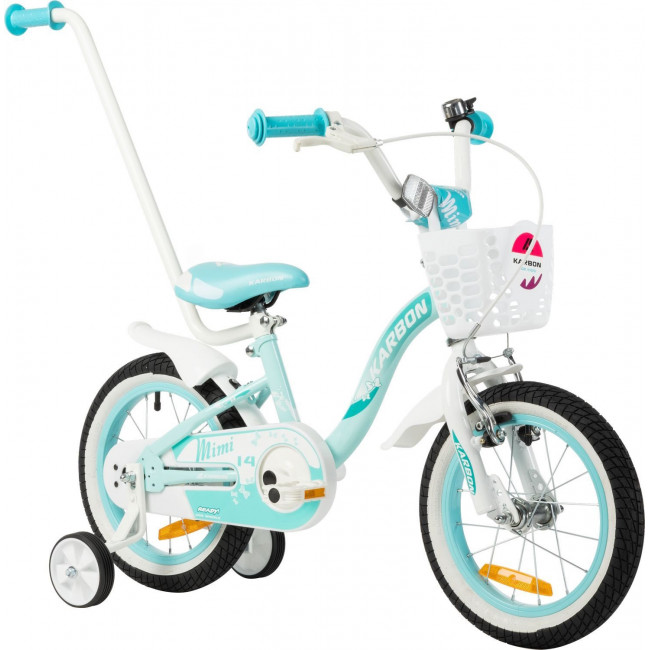 Velosipēds Karbon Mimi 14 sky-white