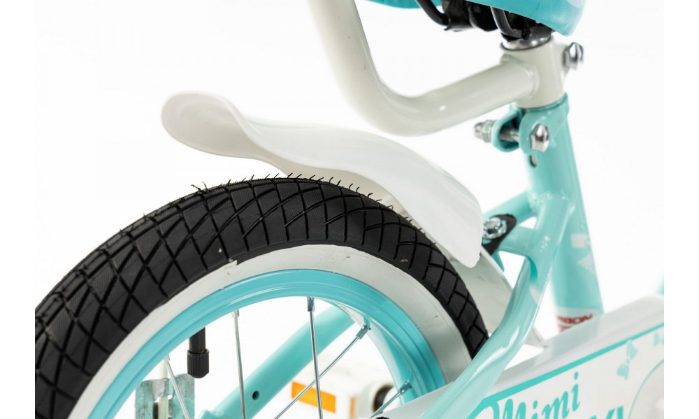 Velosipēds Karbon Mimi 14 sky-white - 11