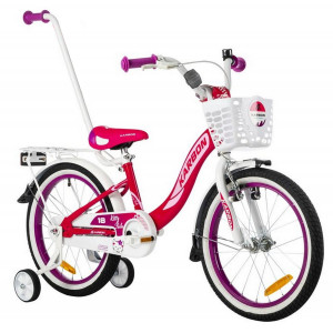 Velosipēds Karbon Kitty 18 pink-white