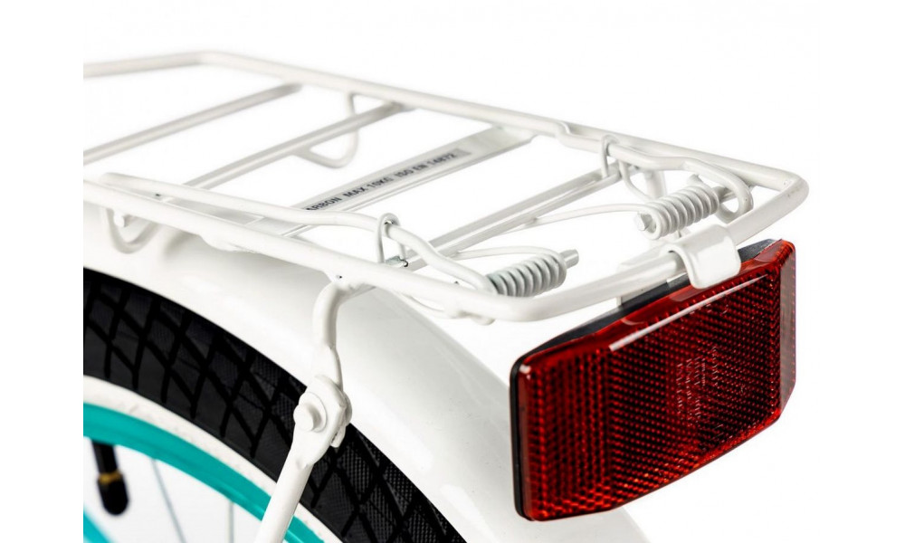 Velosipēds Karbon Kitty 20 turquoise-white - 10