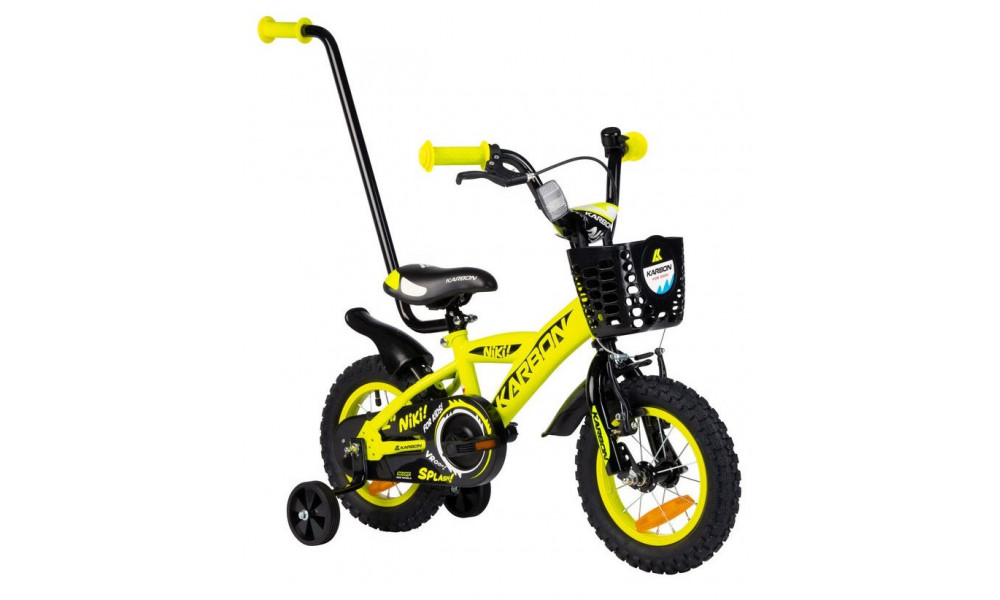Velosipēds Karbon Niki 12 lime-black - 10