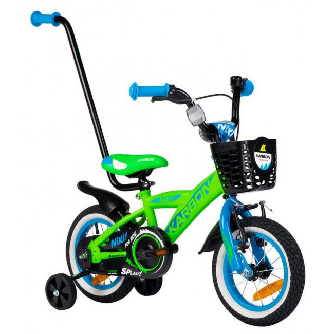 Velosipēds Karbon Niki 12 green-blue
