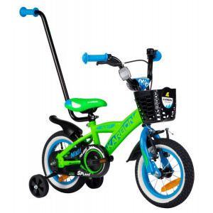 Velosipēds Karbon Niki 12 green-blue