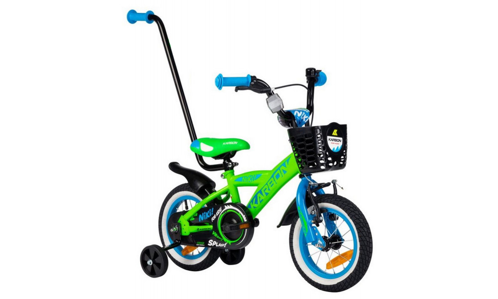 Velosipēds Karbon Niki 12 green-blue - 13