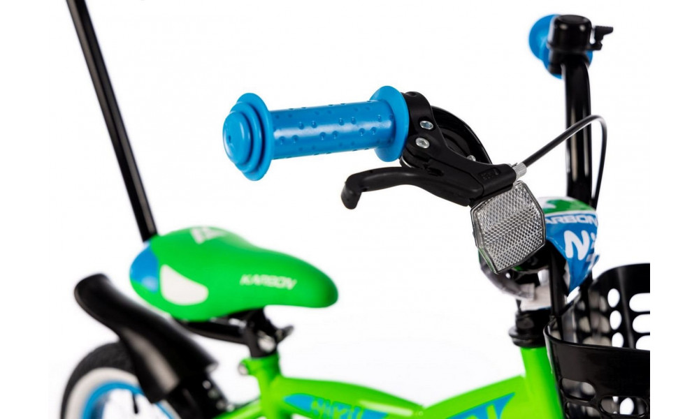 Velosipēds Karbon Niki 12 green-blue - 15