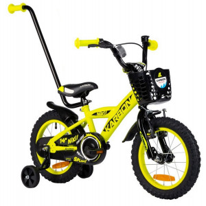 Velosipēds Karbon Niki 14 lime-black