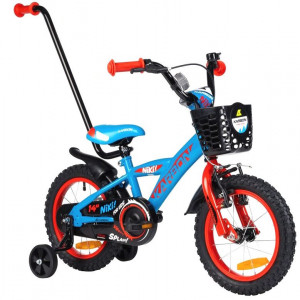 Velosipēds Karbon Niki 14 blue-red