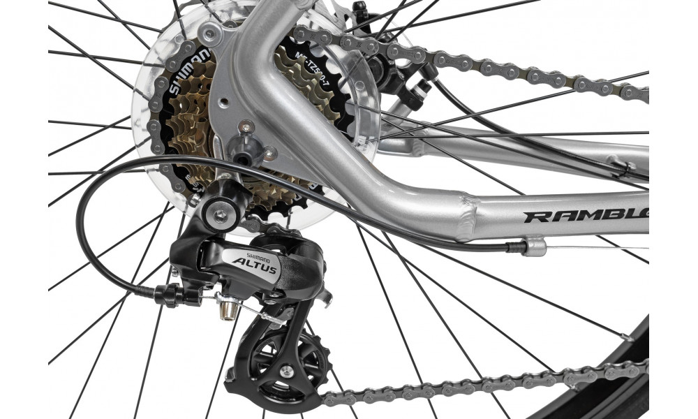 Velosipēds Romet Rambler 29" Disc Limited silver-black - 11