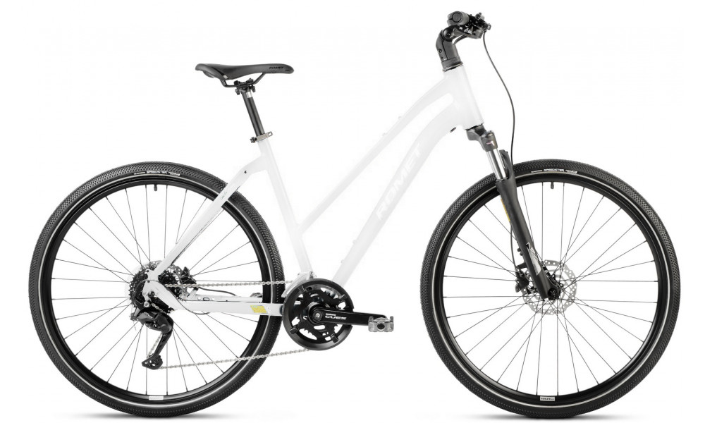 Velosipēds Romet Orkan 5 CS D 2025 white-champane 