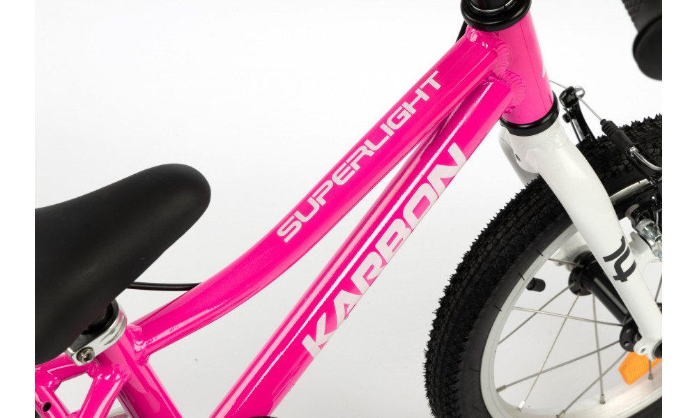 Velosipēds Karbon Superlight 14 pink - 7