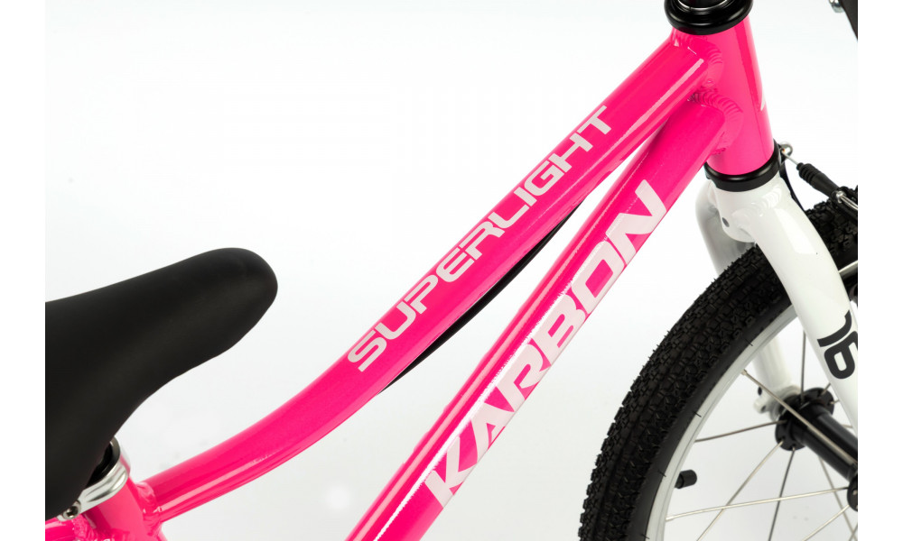 Velosipēds Karbon Superlight 16 pink - 6