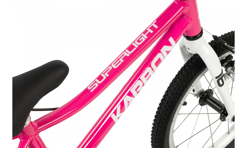 Velosipēds Karbon Superlight Automatic 16 pink - 2