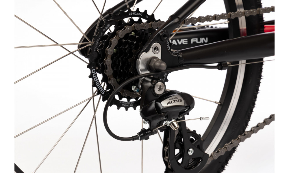 Velosipēds Karbon Superlight 20 red - 6