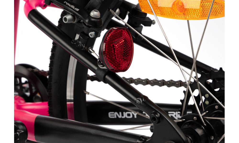 Velosipēds Karbon Superlight 20 pink - 11