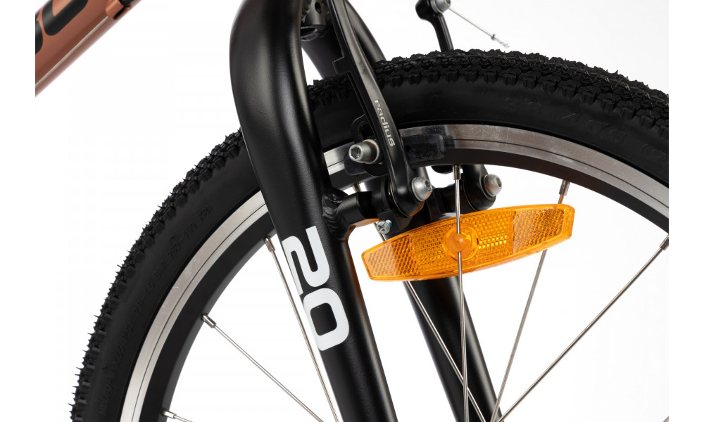 Velosipēds Karbon Superlight 20 copper - 6