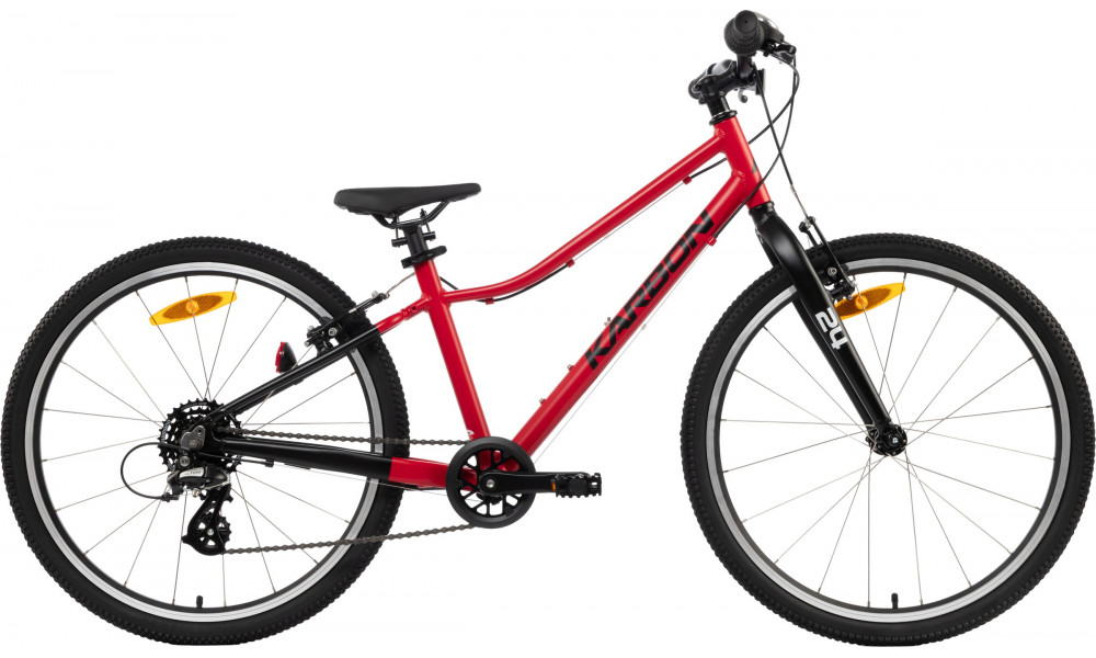 Velosipēds Karbon Superlight 24 red - 9