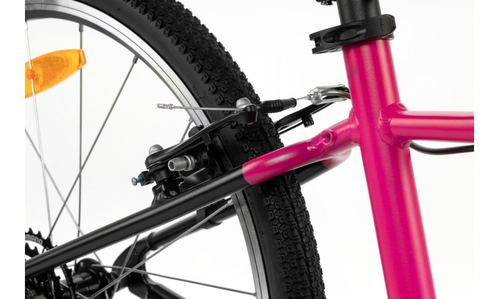 Velosipēds Karbon Superlight 24 pink - 4
