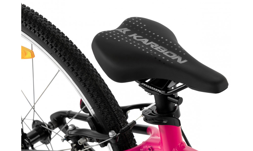 Velosipēds Karbon Superlight 24 pink - 5
