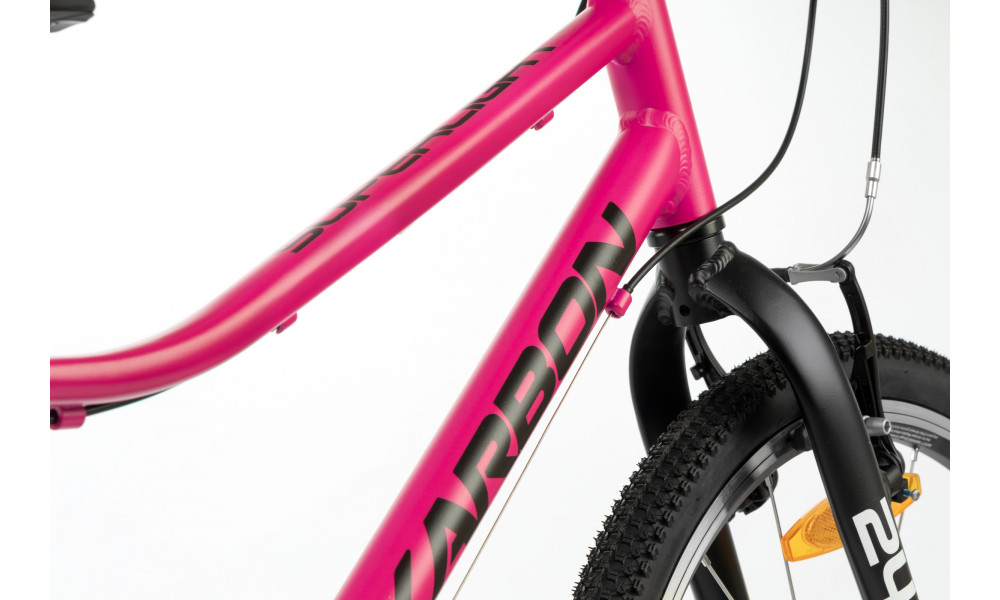 Velosipēds Karbon Superlight 24 pink - 12