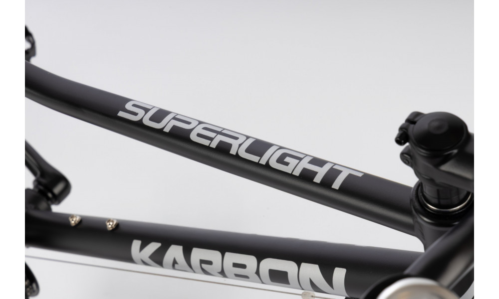 Velosipēds Karbon Superlight 26 black - 3