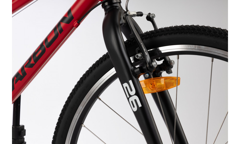 Velosipēds Karbon Superlight 26 red - 7