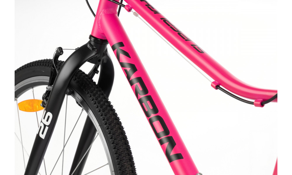 Velosipēds Karbon Superlight 26 pink - 10