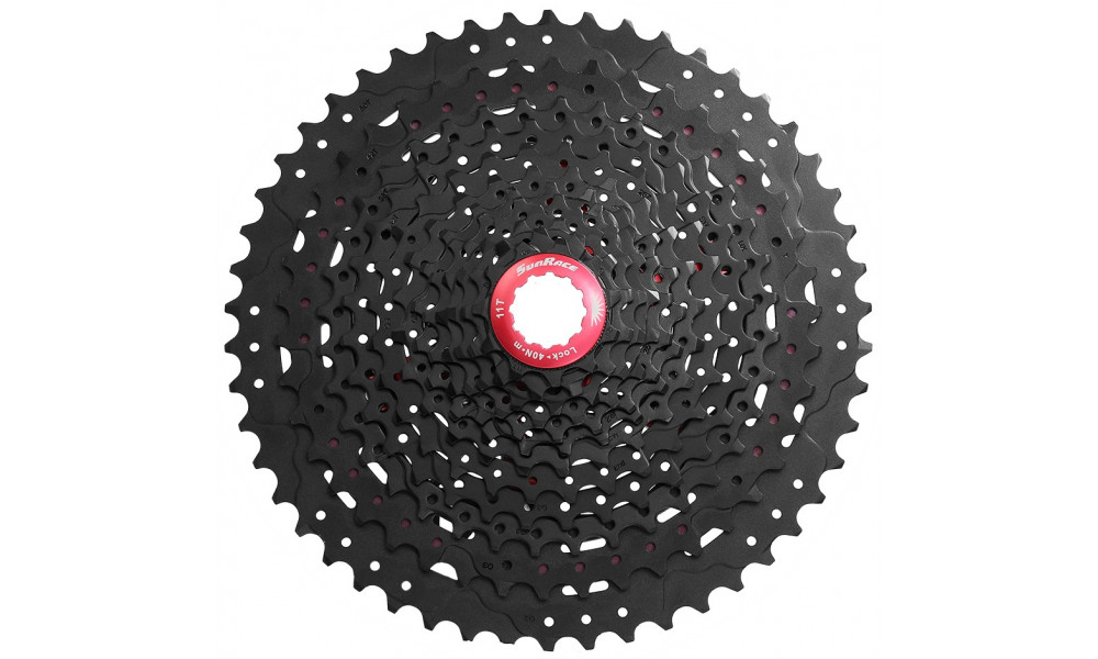 Aizmugurējais zobratu bloks SunRace CSMZ903 12-speed 11-51T black 