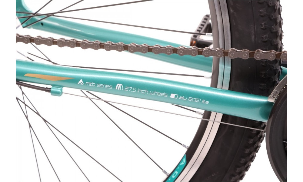 Velosipēds Romet Jolene 7.0 27.5" 2022 turquoise - 3